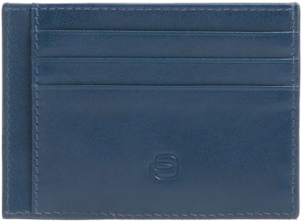 Чехол для кредитных карт Piquadro Victor PP2762W143R/BLU синий натур.кожа - купить недорого с доставкой в интернет-магазине