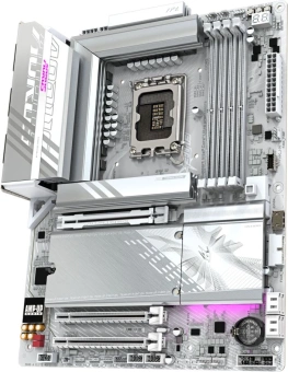 Материнская плата Gigabyte Z890 AORUS ELITE WIFI7 ICE Soc-1851 Intel Z890 4xDDR5 ATX AC`97 8ch(7.1) 2.5Gg RAID+DP - купить недорого с доставкой в интернет-магазине