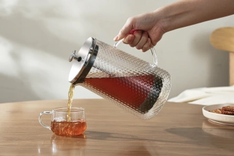 Френч-пресс Rondell RainDrops RDS-1965 1.0л прозрачный - купить недорого с доставкой в интернет-магазине