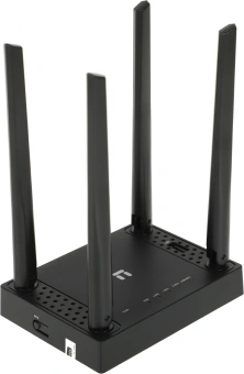Роутер беспроводной Netis N5 AC1200 10/100BASE-TX/4G ready черный - купить недорого с доставкой в интернет-магазине
