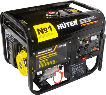 Генератор Huter DY6500LXW 5.5кВт - купить недорого с доставкой в интернет-магазине