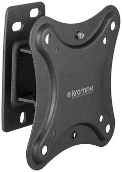 Кронштейн для телевизора Kromax CORBEL-1 черный 10"-32" макс.25кг настенный поворот и наклон - купить недорого с доставкой в интернет-магазине