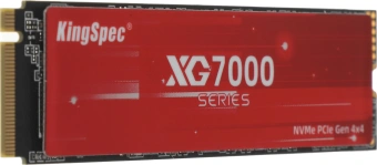 Накопитель SSD Kingspec PCIe 4.0 x4 512GB XG7000-512 XG7000 M.2 2280 - купить недорого с доставкой в интернет-магазине