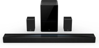 Саундбар TCL Q85H 7.1.4 760Вт+100Вт черный - купить недорого с доставкой в интернет-магазине