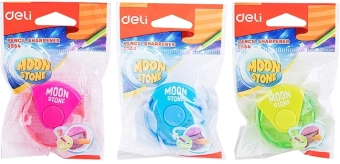 Точилка для карандашей ручная Deli E0554 1 отверстие пластик ассорти европодвес - купить недорого с доставкой в интернет-магазине