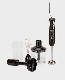 Блендер погружной Scarlett Золотая коллекция SC-HB42M45 800Вт черный/золотистый - купить недорого с доставкой в интернет-магазине