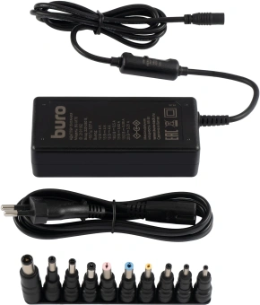Блок питания Buro BU-M70 ручной 65W 12V-20V 10-коннект. 4A от бытовой электросети - купить недорого с доставкой в интернет-магазине