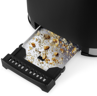 Тостер Kitfort КТ-6217 870Вт черный - купить недорого с доставкой в интернет-магазине