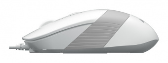 Мышь A4Tech Fstyler FM10 белый/серый оптическая (1600dpi) USB (4but) - купить недорого с доставкой в интернет-магазине