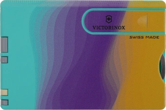 Швейцарская карта Victorinox Swiss Card Classic Sydney Style (0.7100.E222) бирюзовый коробка подарочная - купить недорого с доставкой в интернет-магазине