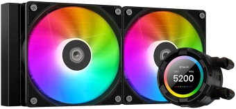 Система водяного охлаждения ID-Cooling SL240 XE ARGB Soc-AM5/AM4/1151/1200/2066/1700 черный 4-pin 14-30dB Al+Cu 300W Ret - купить недорого с доставкой в интернет-магазине