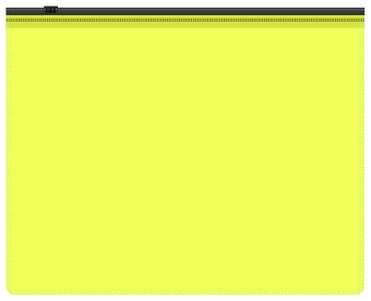Папка на молнии ZIP Бюрократ Double Neon DNEBPM4AYELBL A4+ полипропилен 0.15мм желтый цвет молнии черный - купить недорого с доставкой в интернет-магазине
