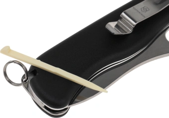 Нож перочинный Victorinox Sentinel One Hand (0.8416.M3) 111мм 5функц. черный карт.коробка - купить недорого с доставкой в интернет-магазине