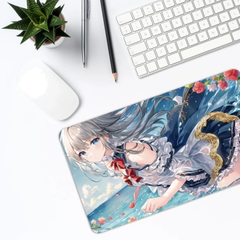 Коврик для мыши Cactus Anime flowers 700x400x3мм (CS-MP-PRO02XLL) - цена, купить или заказать с доставкой в интернет-магазине Коврик для мыши Cactus Anime flowers 700x400x3мм (CS-MP-PRO02XLL) - купить недорого с доставкой в интернет-магазине