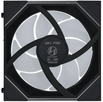 Вентилятор для корпуса Lian-Li Uni Fan SL-INF Wireless 120 ARGB 120х122.1x28 черный 4-pin 29.2дБ (G99.12SLIN1W1B.R0) Ret - купить недорого с доставкой в интернет-магазине