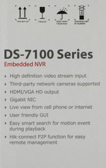 Видеорегистратор Hikvision DS-7104NI-Q1/4P/M(D) - купить недорого с доставкой в интернет-магазине