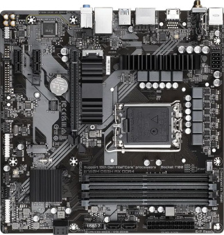Материнская плата Gigabyte B760M DS3H AX DDR4 Soc-1700 Intel B760 4xDDR4 mATX AC`97 8ch(7.1) 2.5Gg RAID+HDMI+DP - купить недорого с доставкой в интернет-магазине