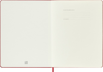 Блокнот Moleskine CLASSIC QP090F2 XLarge 190х250мм 192стр. линейка твердая обложка красный - купить недорого с доставкой в интернет-магазине