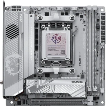 Материнская плата MSI MPG X870I EDGE TI EVO WIFI Socket AM5 AMD X870E 2xDDR5 mini-ITX AC`97 8ch(7.1) 5Gigabit RAID+HDMI - купить недорого с доставкой в интернет-магазине