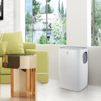 Кондиционер мобильный Electrolux Loft EACM-11 CL/N3 белый площ.27м2 - купить недорого с доставкой в интернет-магазине