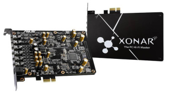 Звуковая карта Asus PCI-E Xonar AE (ESS 9023P) 7.1 Ret - купить недорого с доставкой в интернет-магазине