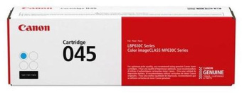 Картридж лазерный Canon 045C 1241C002 голубой (1300стр.) для Canon i-SENSYS MF630 - купить недорого с доставкой в интернет-магазине