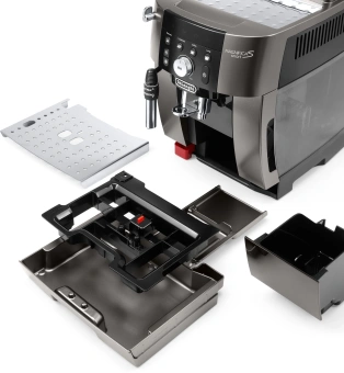 Кофемашина Delonghi Magnifica Smart ECAM250.33.TB 1450Вт черный/серебристый - купить недорого с доставкой в интернет-магазине