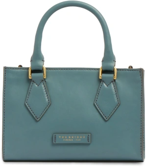 Сумка женская The Bridge Ida 04100501/KP голубая натур.кожа - купить недорого с доставкой в интернет-магазине