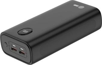 Мобильный аккумулятор Cactus CS-PBFSJA-30000 30000mAh 4.5A 2xUSB-A/USB-C черный - купить недорого с доставкой в интернет-магазине