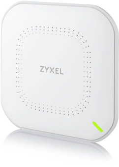 Точка доступа Zyxel NebulaFlex NWA90AX (NWA90AX-EU0102F) AX1800 10/100/1000BASE-TX/Wi-Fi белый - купить недорого с доставкой в интернет-магазине