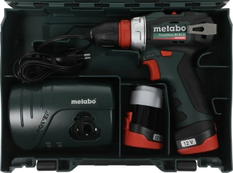 Дрель-шуруповерт Metabo Power Maxx BS BL аккум. патрон:быстрозажимной (кейс в комплекте) (601749500) - купить недорого с доставкой в интернет-магазине
