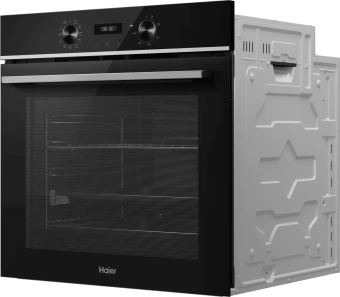 Духовой шкаф Электрический Haier HOQ-R2ARN3BX черный - купить недорого с доставкой в интернет-магазине