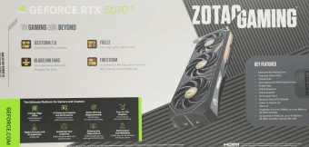 Видеокарта Zotac PCI-E 5.0 RTX 5070TI SOLID SFF OC NVIDIA GeForce RTX 5070TI 16Gb 256bit GDDR7 2482/28000 HDMIx1 DPx3 HDCP Ret - купить недорого с доставкой в интернет-магазине