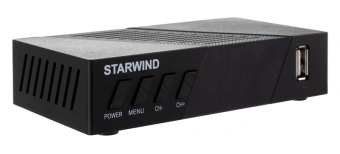 Ресивер DVB-T2 Starwind CT-140 черный - купить недорого с доставкой в интернет-магазине