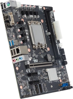 Материнская плата IRU H610M-VHD/D4M.2 Soc-1700 2xDDR4 mATX AC`97 6ch(5.1) GbLAN+VGA+HDMI+DP - купить недорого с доставкой в интернет-магазине