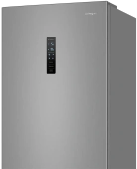Холодильник Weissgauff WRK 2000 Total NoFrost Inverter Inox 2-хкамерн. нержавеющая сталь инвертер - купить недорого с доставкой в интернет-магазине