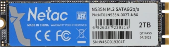 Накопитель SSD Netac SATA-III 2TB NT01N535N-002T-N8X N535N M.2 2280 - купить недорого с доставкой в интернет-магазине