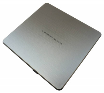 Привод DVD-RW LG GP60NS60 серебристый/черный USB slim ultra slim внешний RTL - купить недорого с доставкой в интернет-магазине
