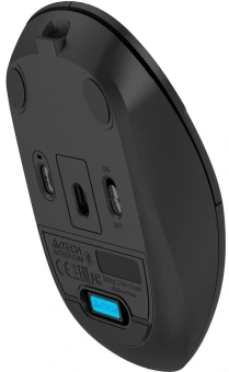 Мышь A4Tech Fstyler FG16CS Air2 черный оптическая 2000dpi silent беспров. USB для ноутбука 3but (FG16CS AIR2 BLACK) - купить недорого с доставкой в интернет-магазине