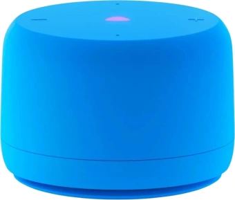 Умная колонка Yandex Станция Лайт 2 без часов Алиса синий 6W 1.0 BT/Wi-Fi 10м (YNDX-00028BLU) - купить недорого с доставкой в интернет-магазине