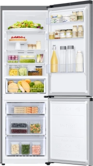 Холодильник Samsung RB34C600ESA/EF 2-хкамерн. серебристый инвертер - купить недорого с доставкой в интернет-магазине