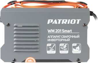 Сварочный аппарат Patriot WM 201 Smart инвертор ММА 8.3кВт - купить недорого с доставкой в интернет-магазине
