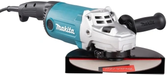Углошлифовальная машина Makita GA9090N 2200Вт 6600об/мин рез.шпин.:M14 d=230мм - купить недорого с доставкой в интернет-магазине