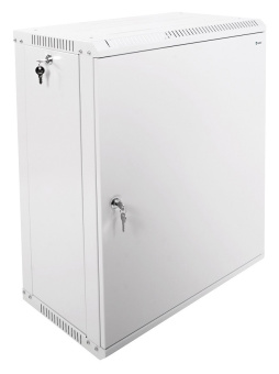 Шкаф коммутационный ЦМО ШРН-ЭКОНОМ (ШРН-Э-15.500.1) настенный 15U 600x520мм пер.дв.металл задн.дв.стал.лист направл.под закл.гайки 75кг серый 470мм 22.68кг 180град. 742мм IP20 сталь - купить недорого с доставкой в интернет-магазине