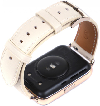 Смарт-часы Huawei Watch Fit 2 Yoda-B19V 1.74" AMOLED корп.золотистый рем.белый разм.брасл.:140-210мм (55029265) - купить недорого с доставкой в интернет-магазине