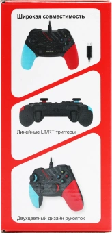 Геймпад A4Tech Bloody GP30 Sports черный/синий USB виброотдача обратная связь (GP30 SPORTS BLUE) - купить недорого с доставкой в интернет-магазине