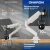 Кронштейн для мониторов Onkron G80 BW черный/белый 13"-32" макс.8кг настольный поворот и наклон верт.перемещ. - цена, купить или заказать с доставкой в интернет-магазине Кронштейн для мониторов Onkron G80 BW черный/белый 13"-32" макс.8кг настольный поворот и наклон верт.перемещ. - купить недорого с доставкой в интернет-магазине