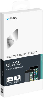 Защитное стекло для экрана Deppa черный для Realme C11 1шт. (62687) - купить недорого с доставкой в интернет-магазине