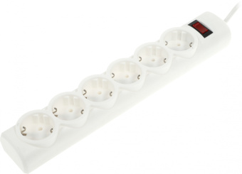 Сетевой фильтр Defender DFS 155 5м (6 розеток) белый (коробка) - купить недорого с доставкой в интернет-магазине