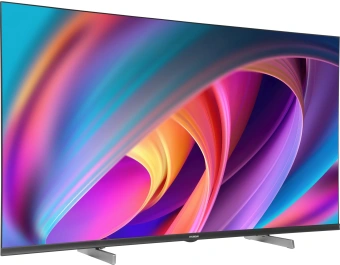 Телевизор LED Hyundai 40" H-LED40BS5100 WebOS Frameless Metal черный/серый FULL HD 60Hz DVB-T DVB-T2 DVB-C DVB-S DVB-S2 USB WiFi Smart TV - купить недорого с доставкой в интернет-магазине
